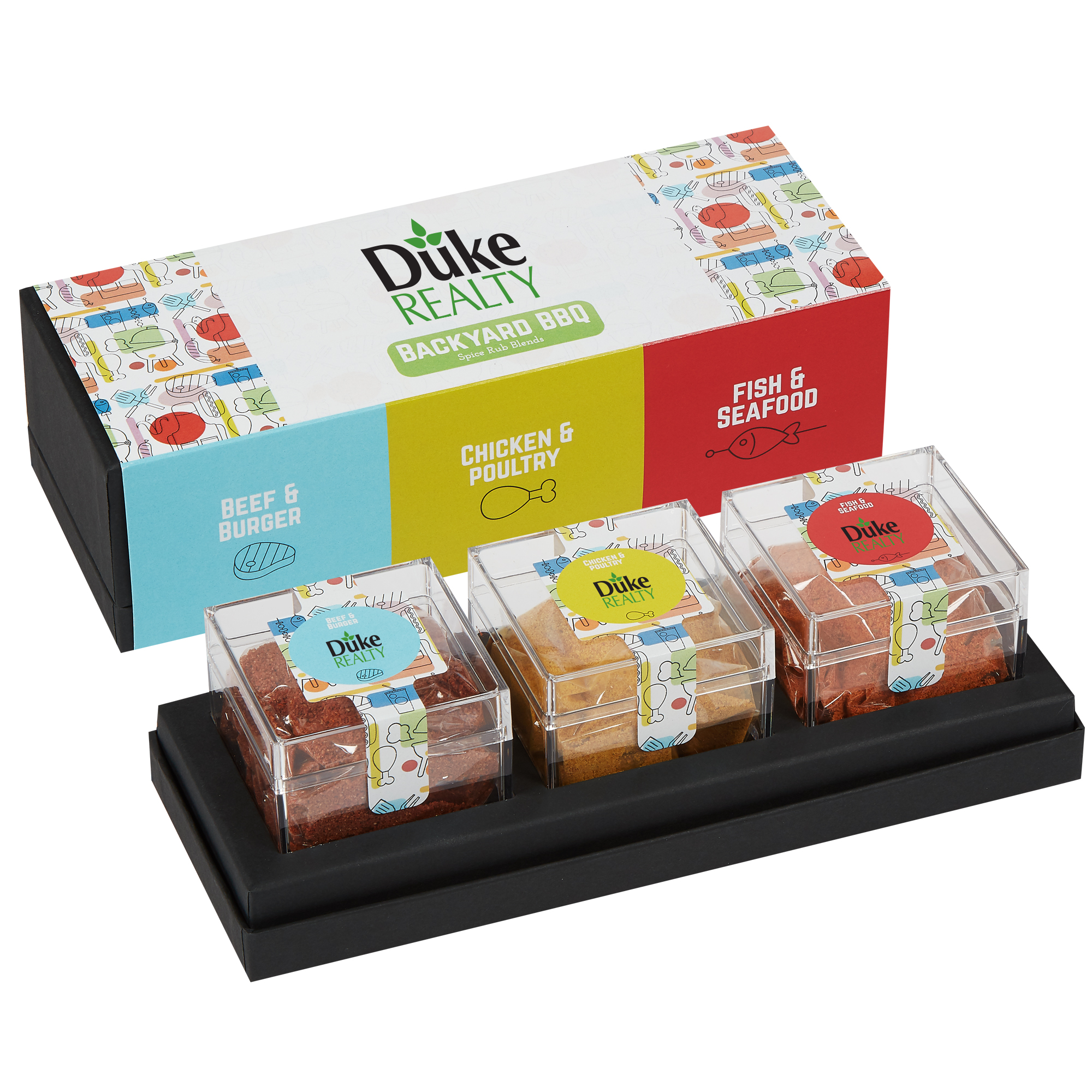 Spice Rub Set Spice Rub Set of 3 - Custom Branded Promotional Food - Swag.com