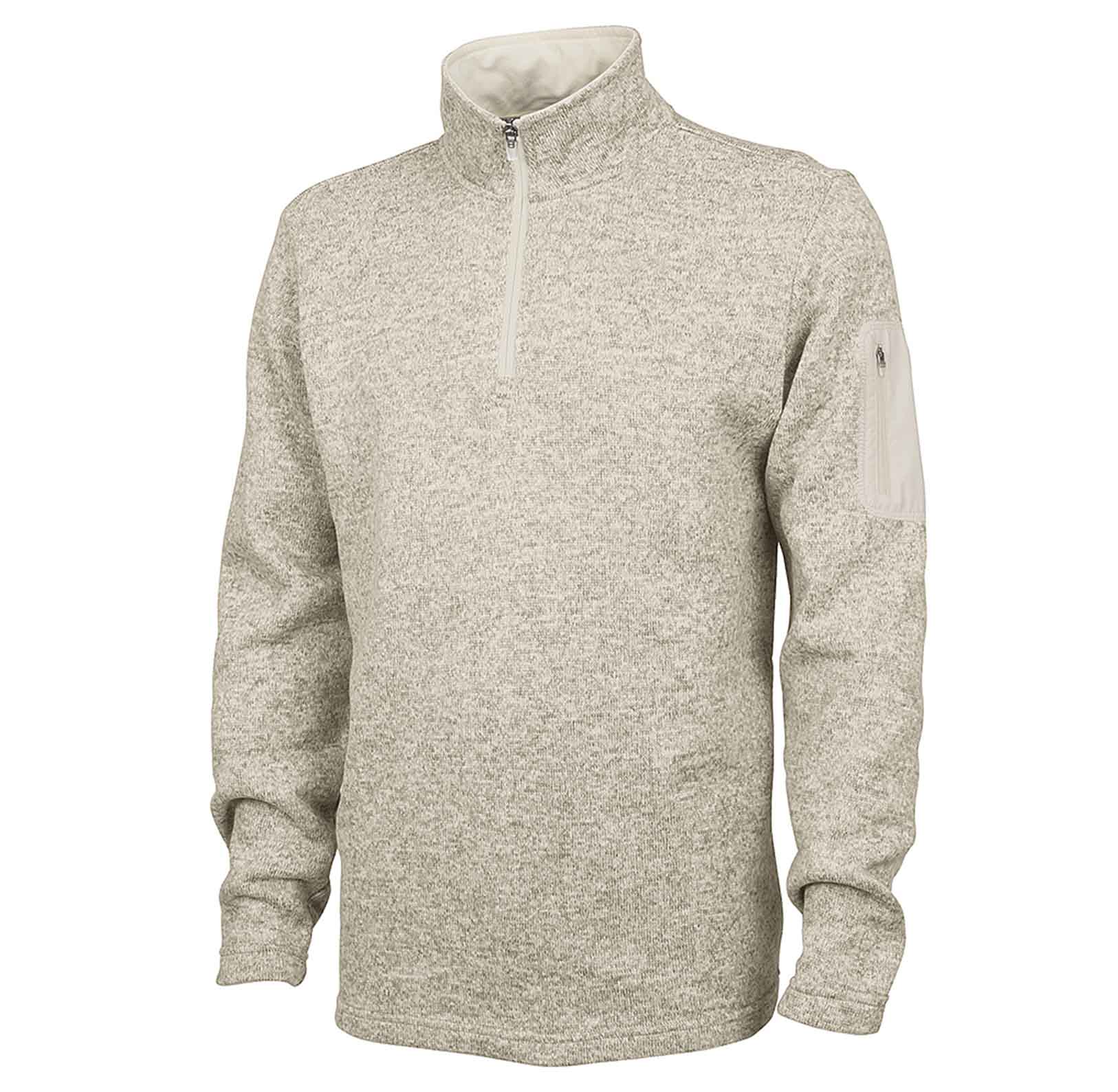 Charles River Men's Heathered Fleece Pullover - Custom Branded