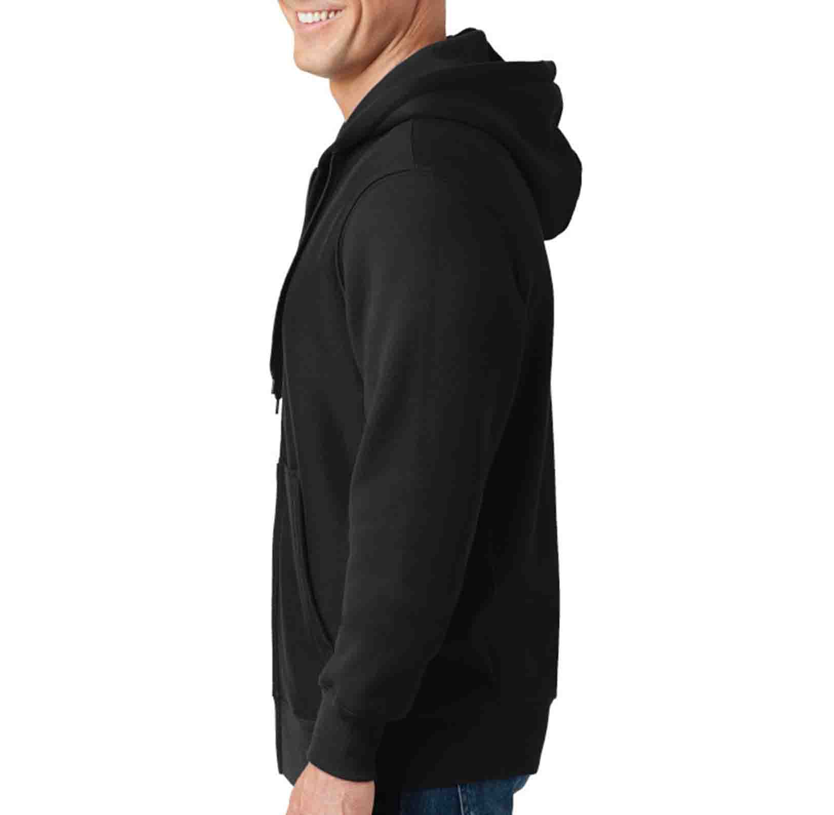 SportTek Unisex Super Heavyweight Zip Hoodie Custom Branded