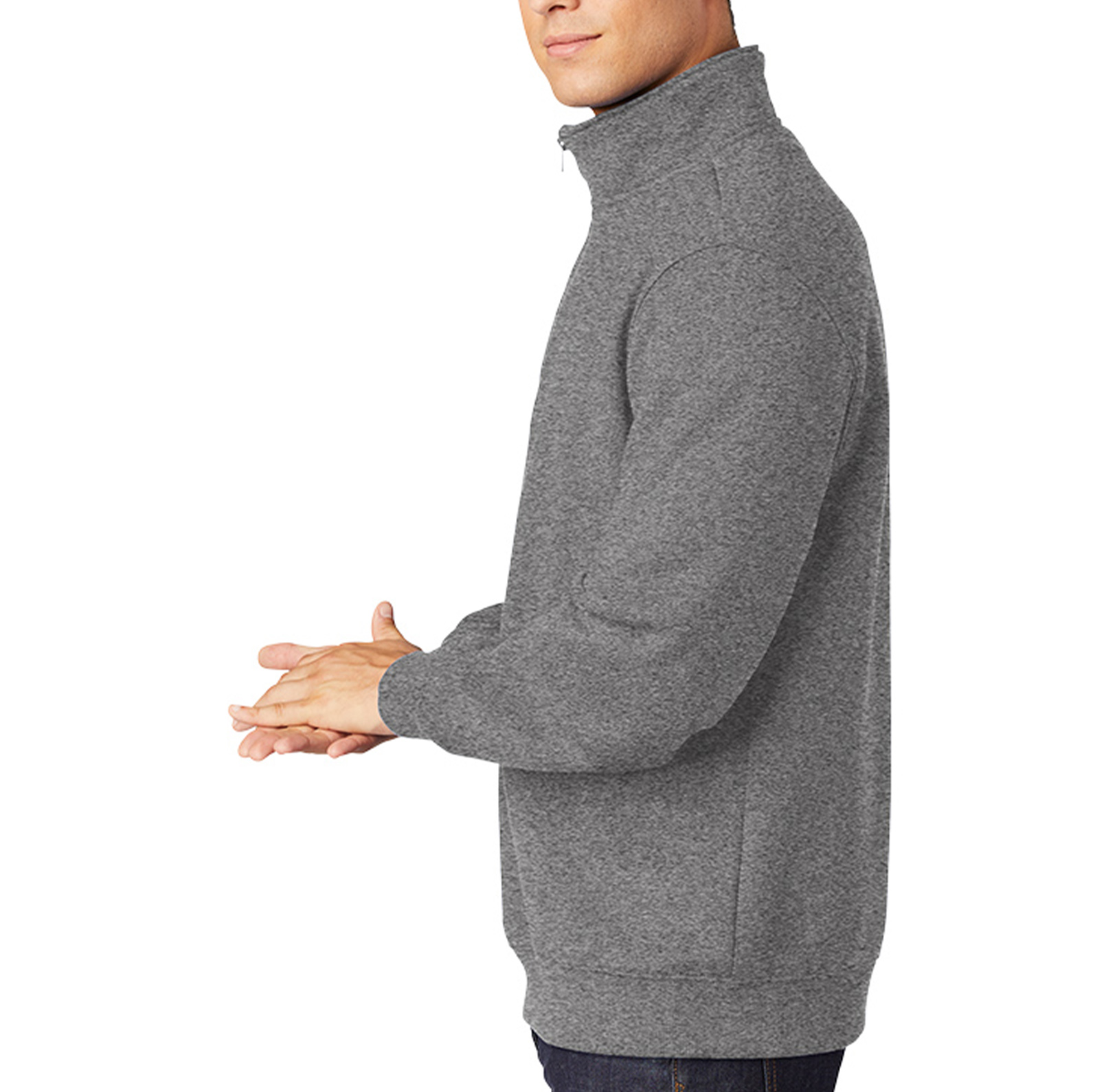 Sport-Tek Unisex Quarter-Zip Sweatshirt - Custom Branded