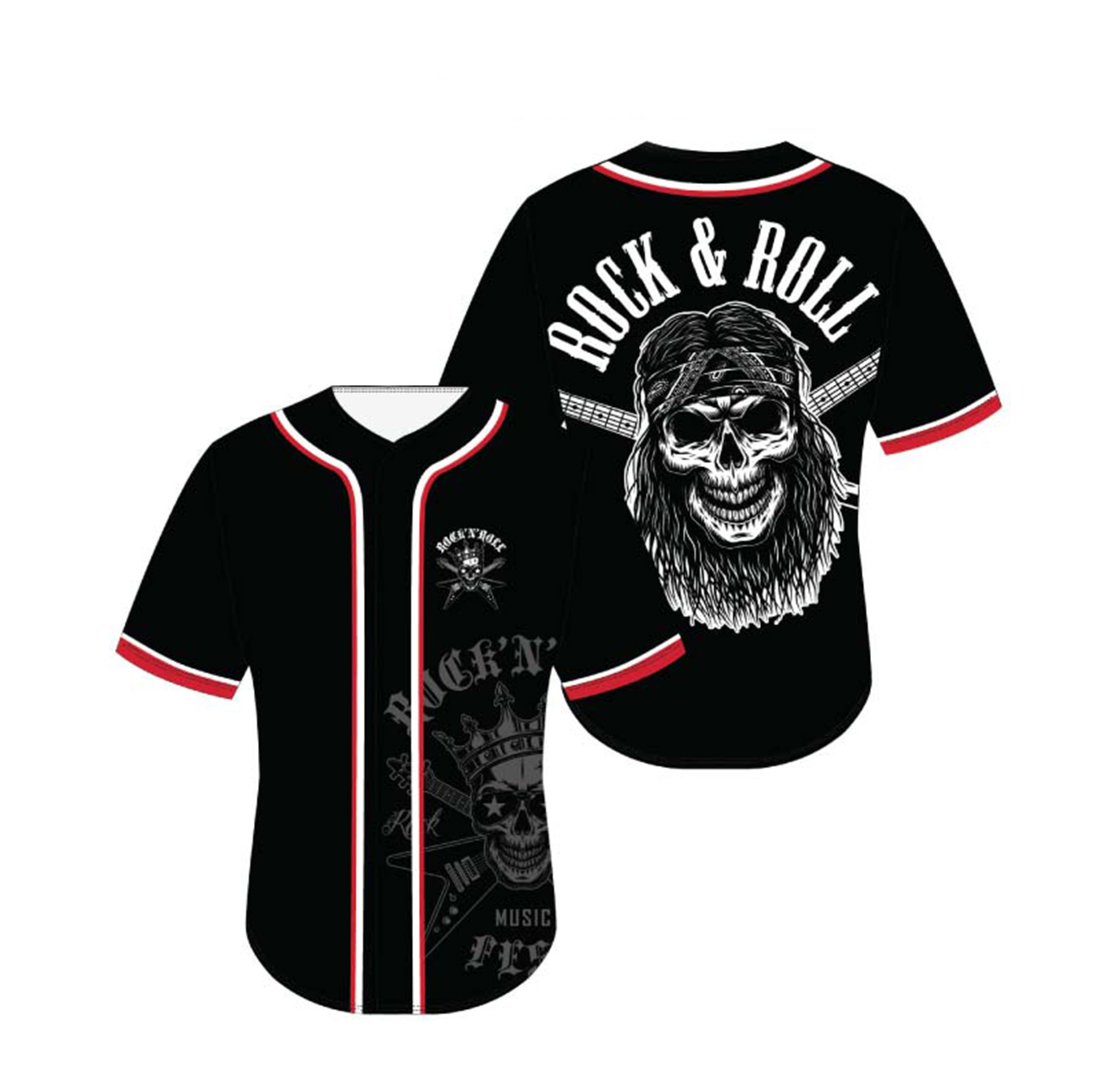 Fully Custom Men’s Baseball Jersey Custom Branded Promotional Activewear