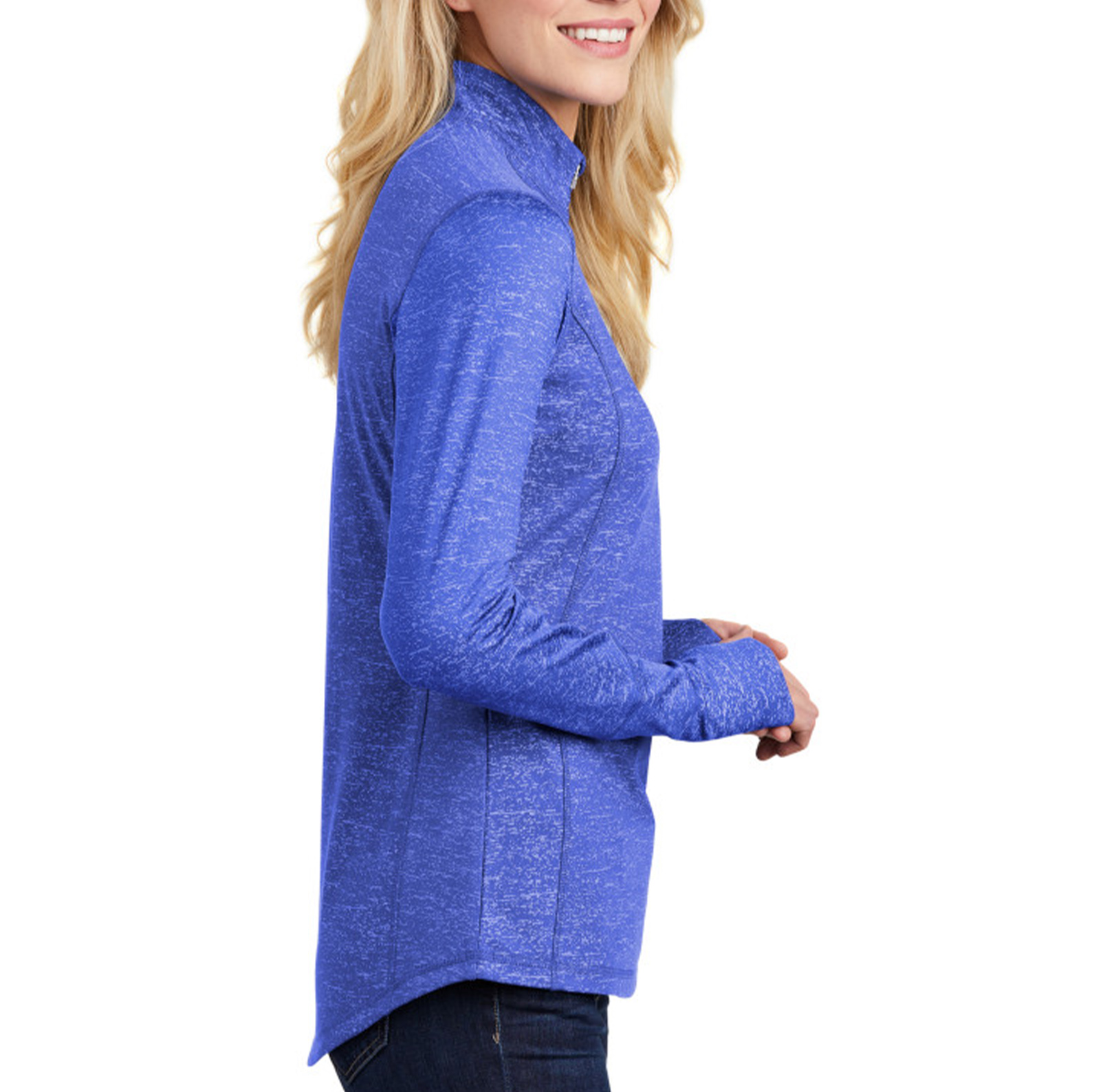 SportTek Women's HalfZip Pullover Custom Branded Promotional