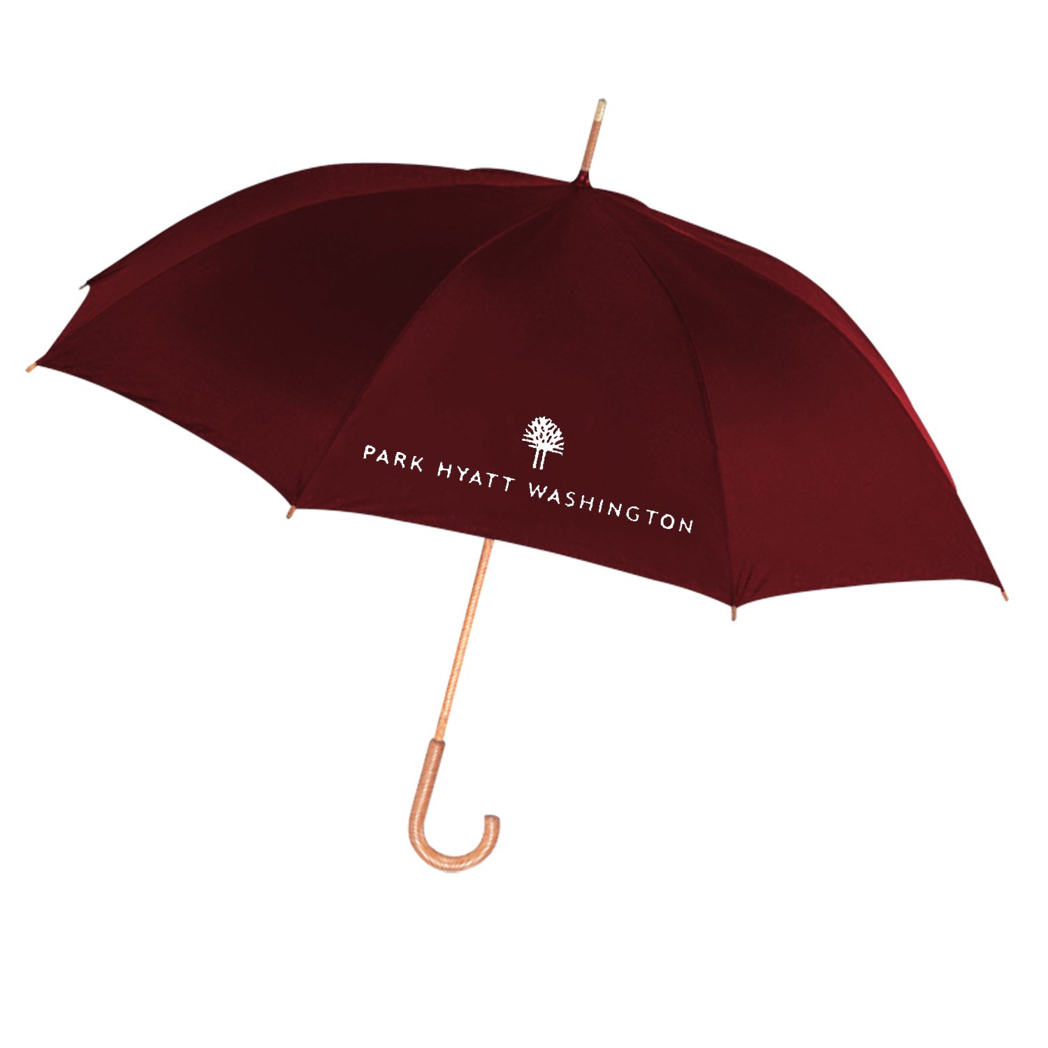 54'' Curved Handle Umbrella Custom Branded Promotional Umbrellas