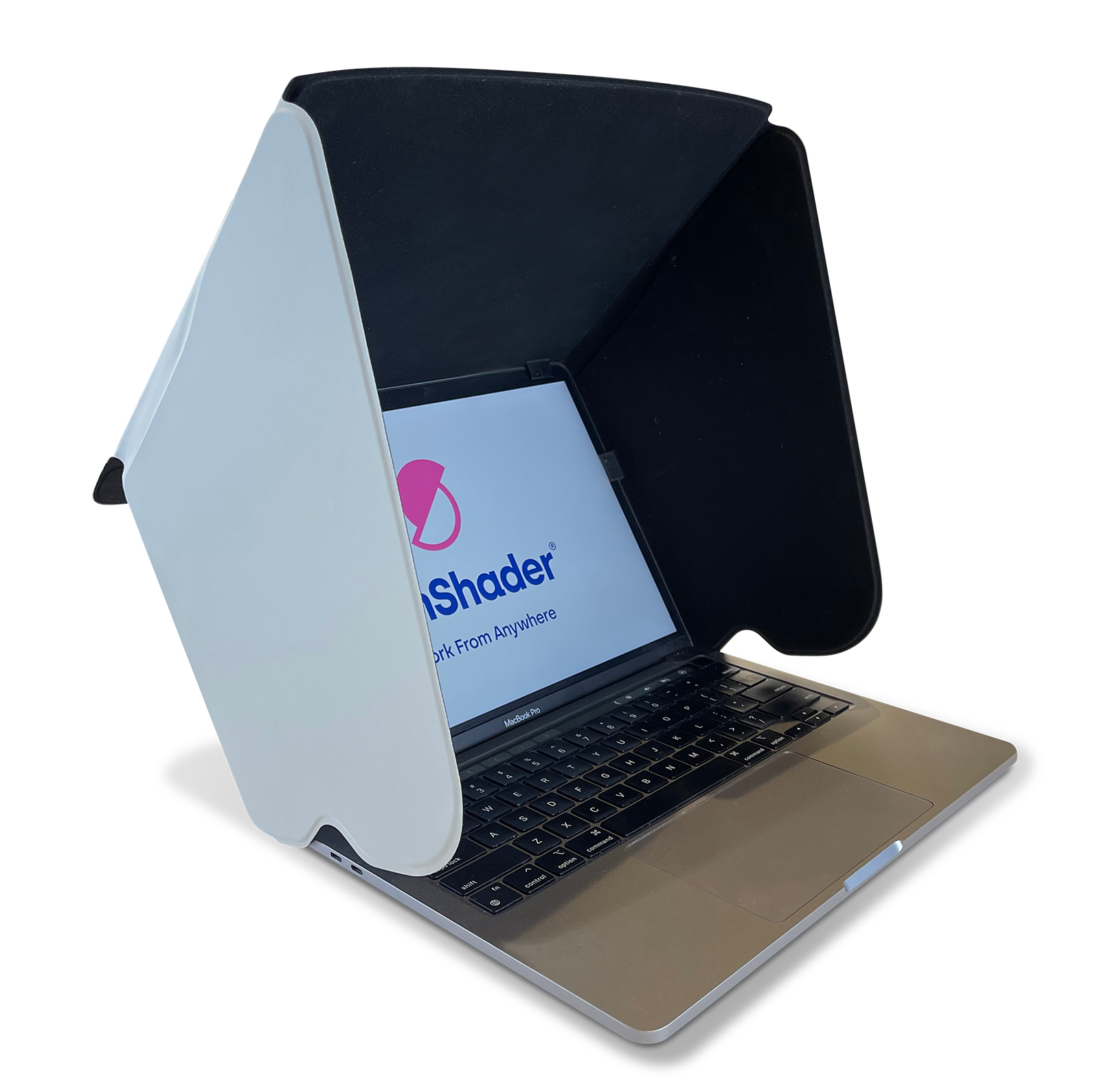 SunShader 2 - Parasol antirreflectante para laptop, protector térmico y