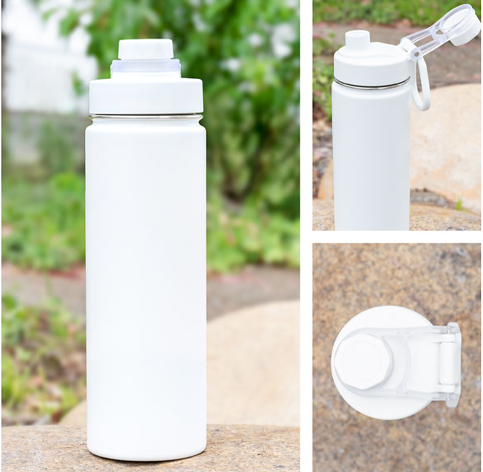 H2go 24 Oz. Conquer Water Bottle - Custom Branded Promotional Water ...