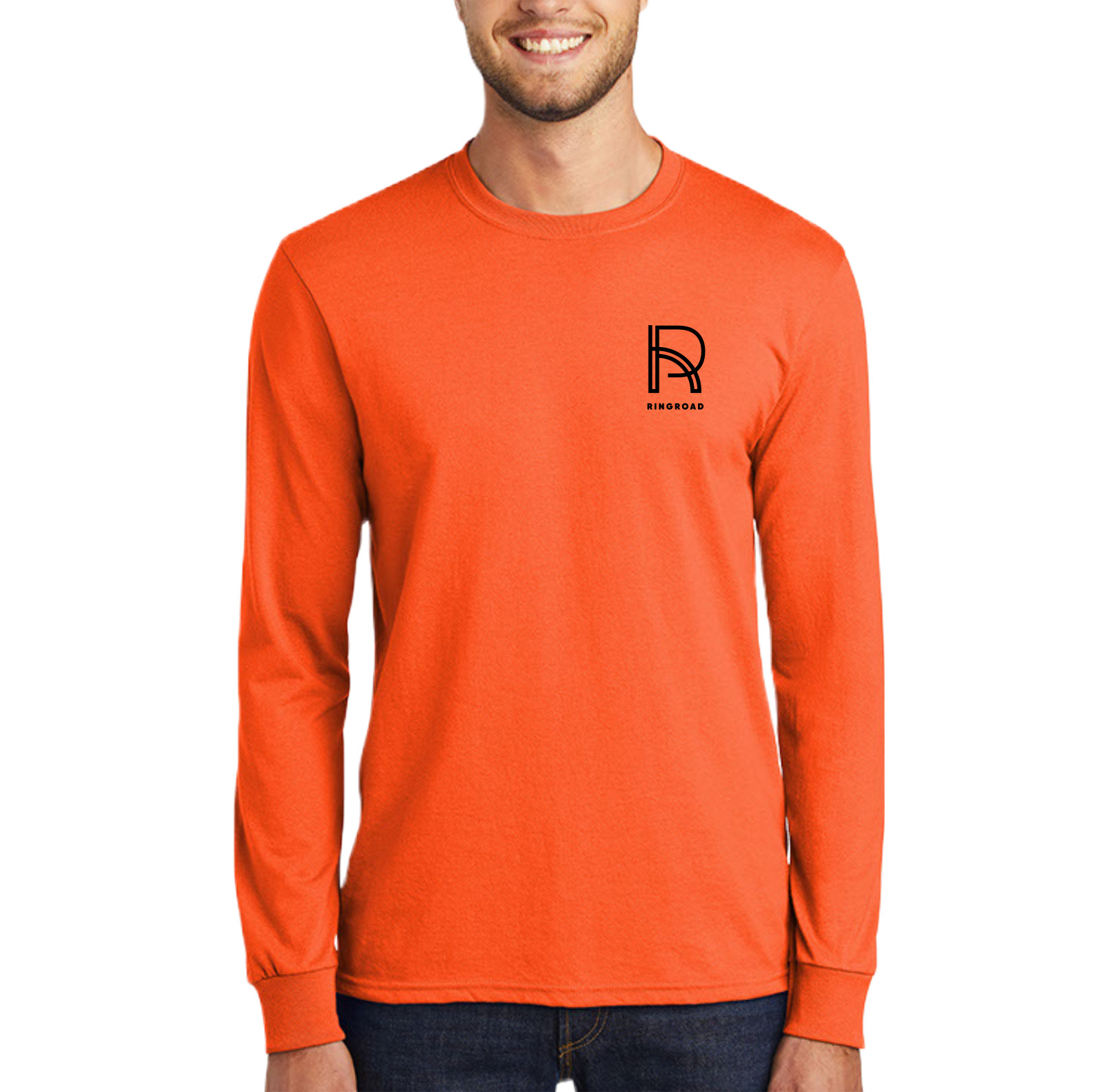 Port & Company Unisex Long Sleeve TShirt Custom Branded Promotional