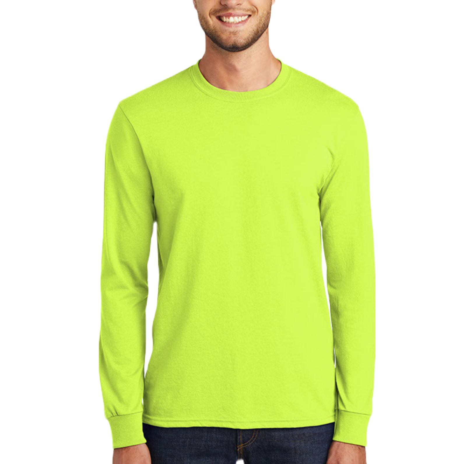 Port & Company Unisex Long Sleeve TShirt Custom Branded Promotional