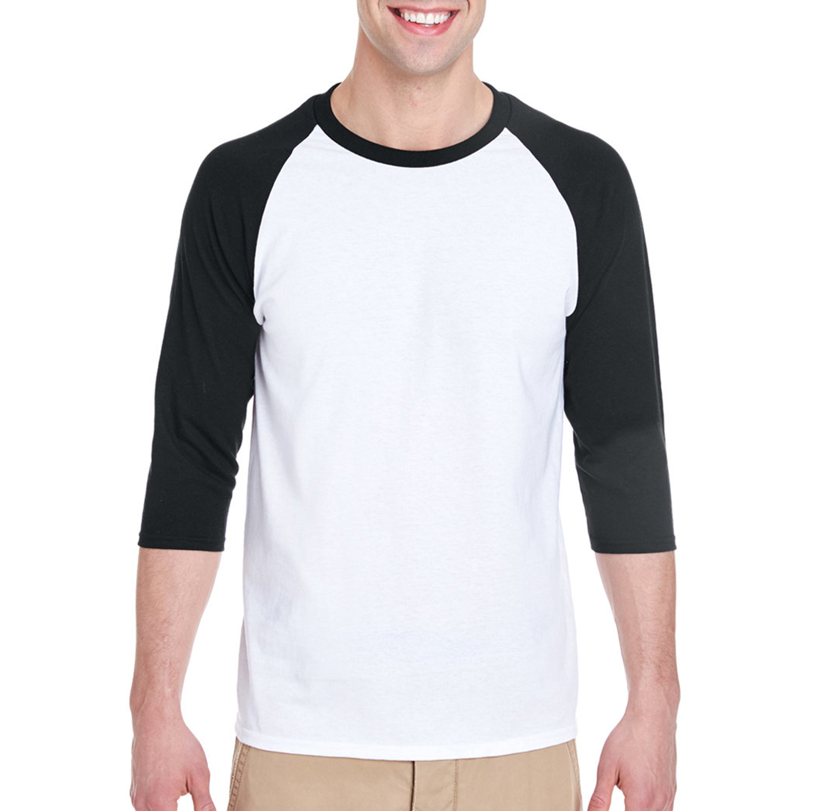 Gildan Unisex Raglan T-Shirt - Custom Branded Promotional Tshirts ...