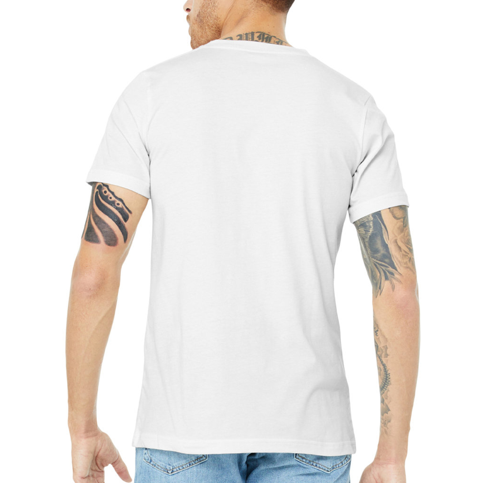 BELLA+CANVAS Unisex CVC V-Neck T-Shirt - Custom Branded Promotional ...