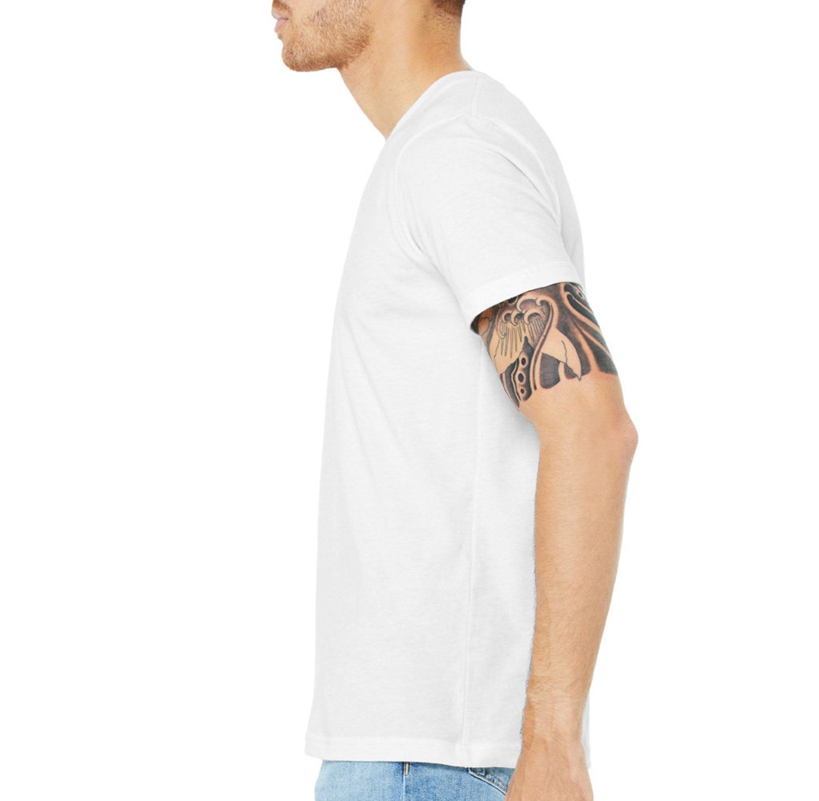 BELLA+CANVAS Unisex CVC V-Neck T-Shirt - Custom Branded Promotional ...