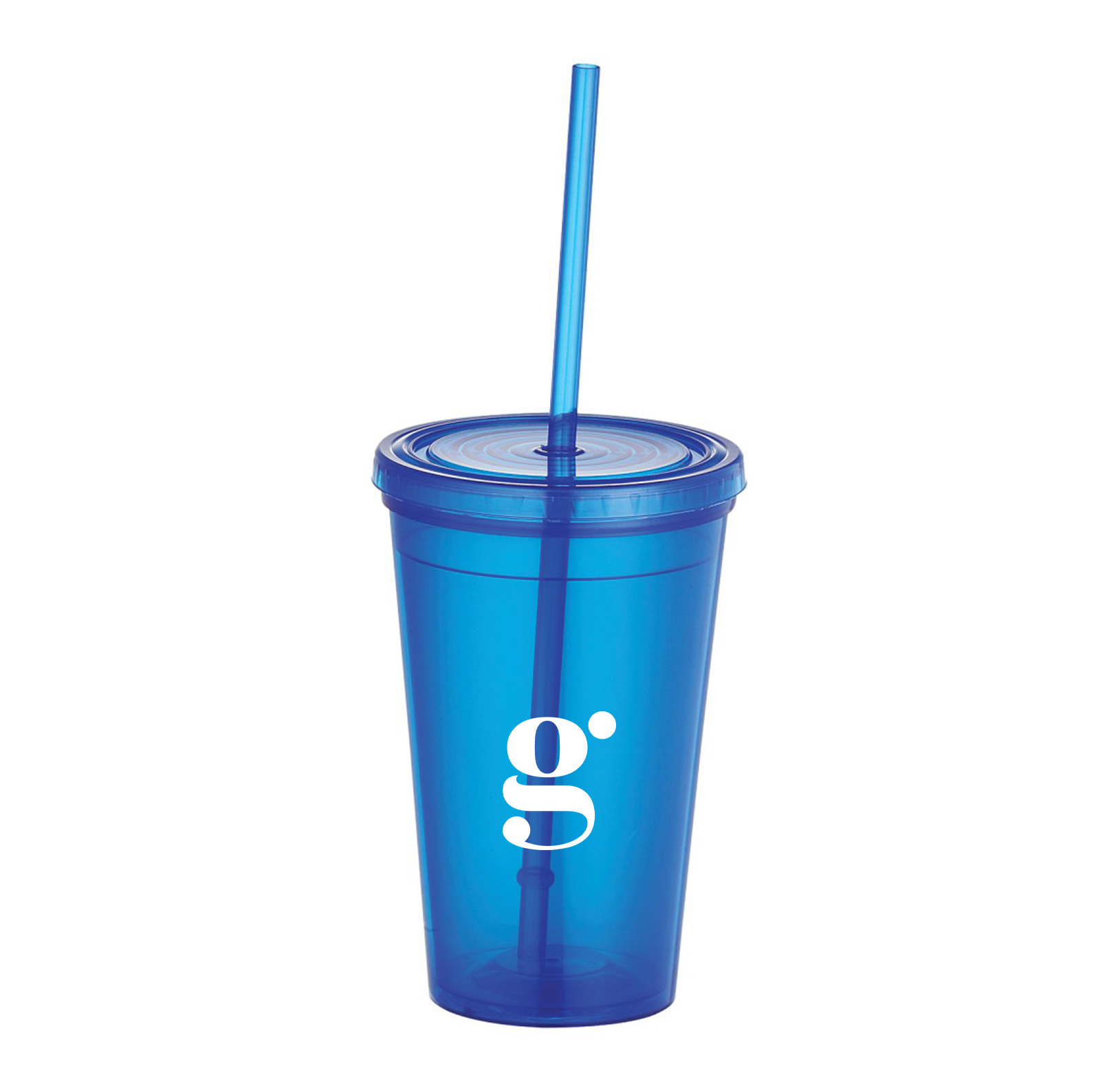 Personalized 16oz Skinny Tumbler - Double Wall, Matte Finish, Comes With  Lid & Straw