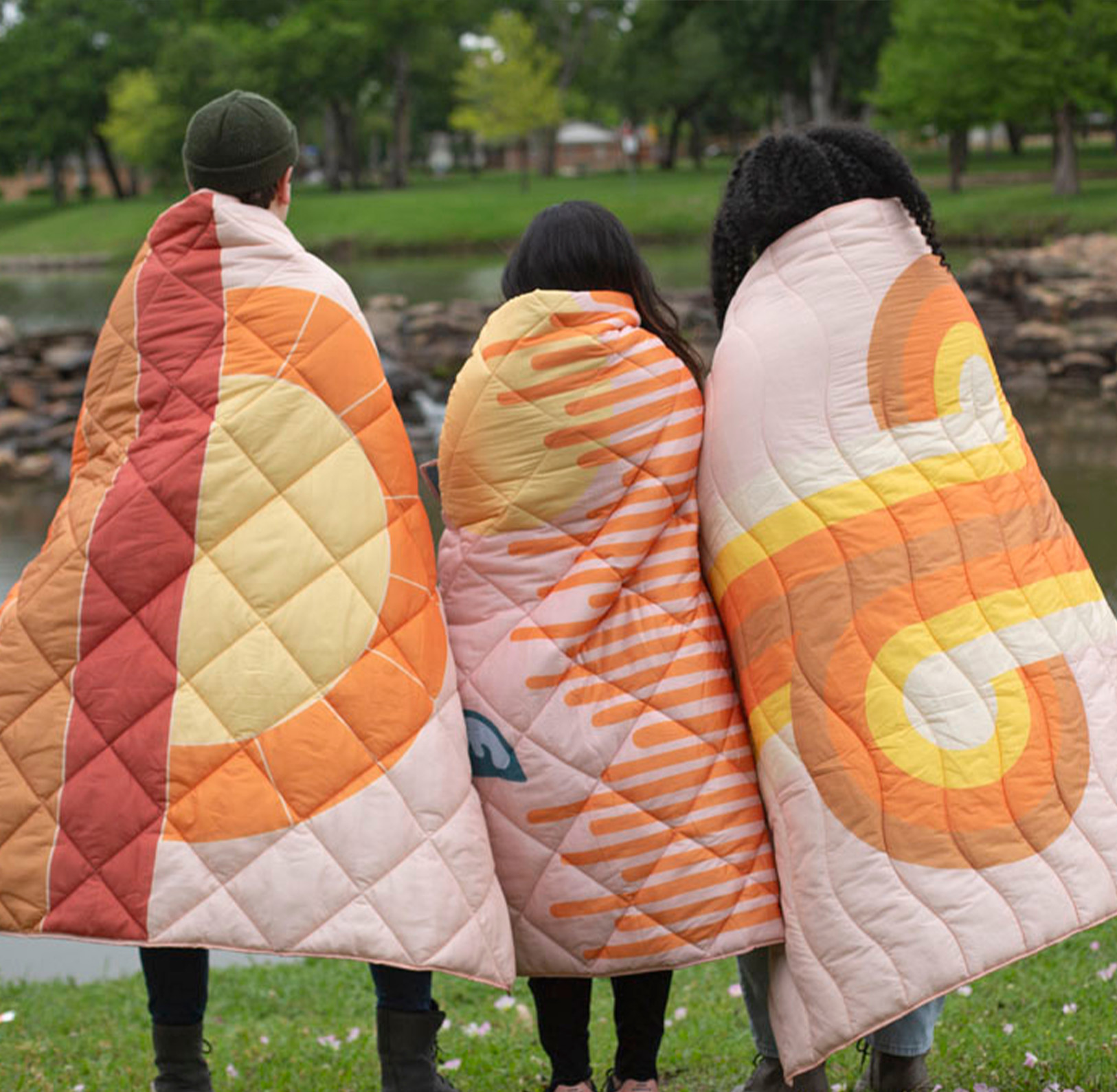 Custom Quilted Blanket Custom Branded Promotional Blankets