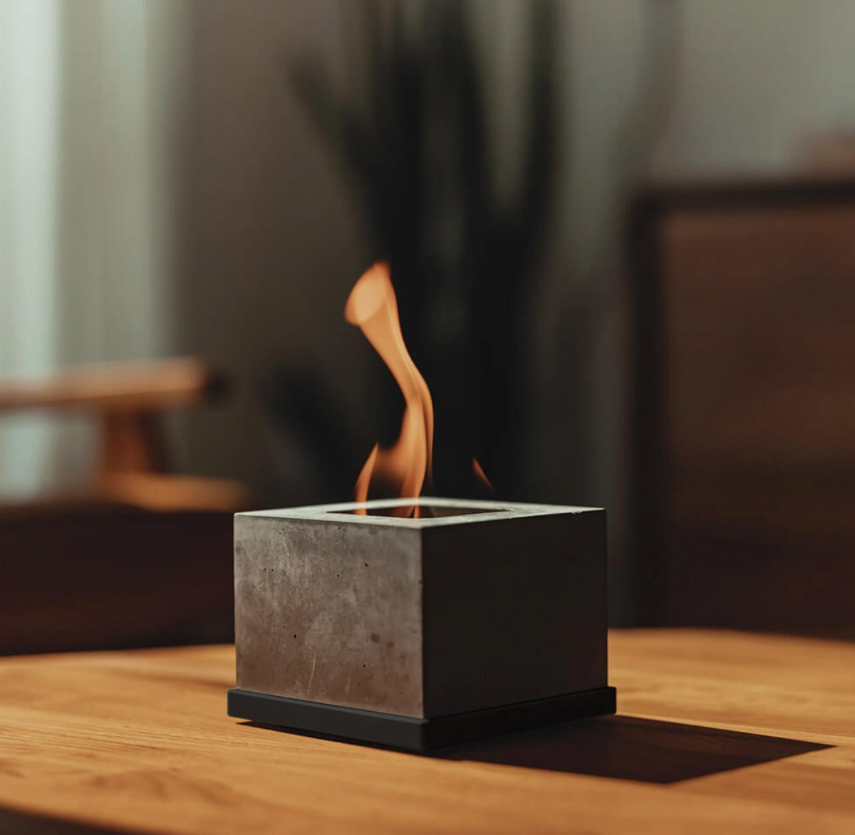 FLIKR Fire Personal Square Fireplace Custom Branded Promotional