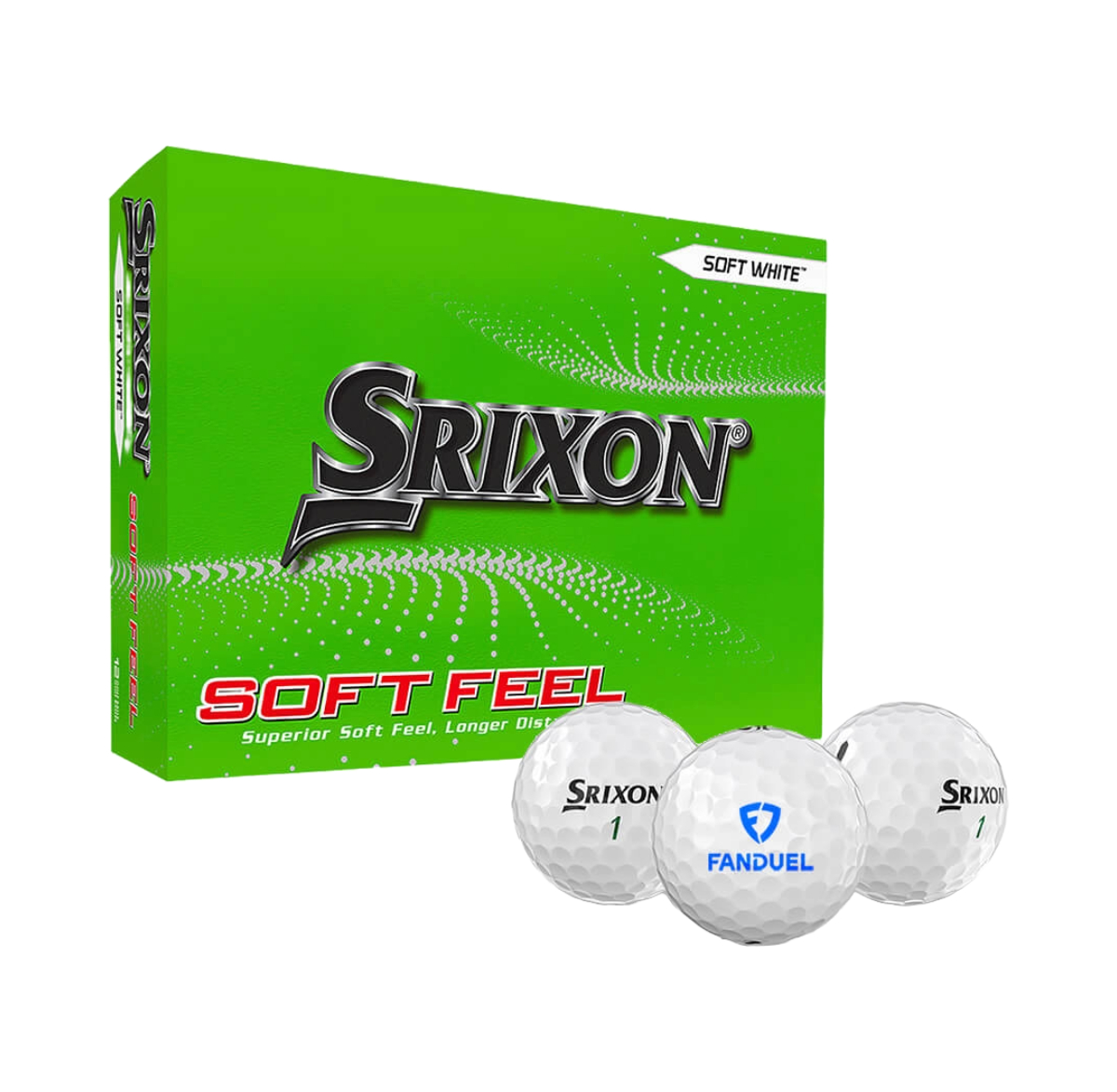 Srixon Soft Feel Golf Balls Custom Branded Promotional Golf Balls