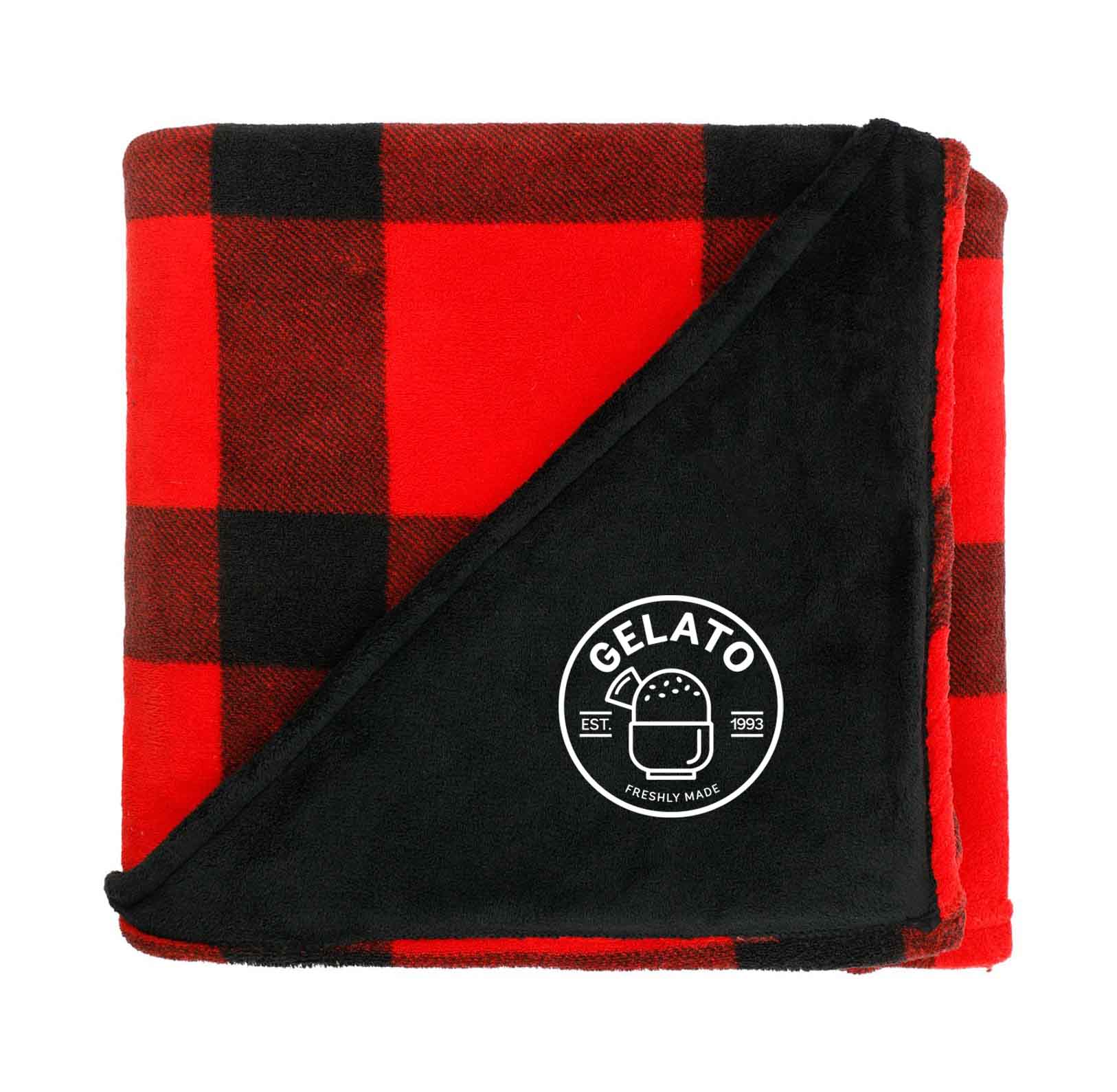 Buffalo Throw Blanket Custom Branded Promotional Blankets
