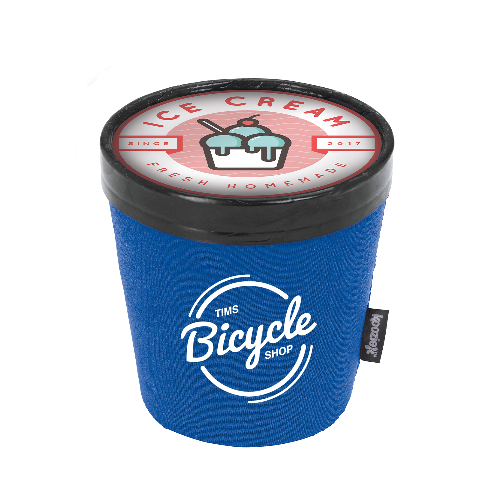 Koozie Ice Cream Kooler Branded Promotional Custom Coolers