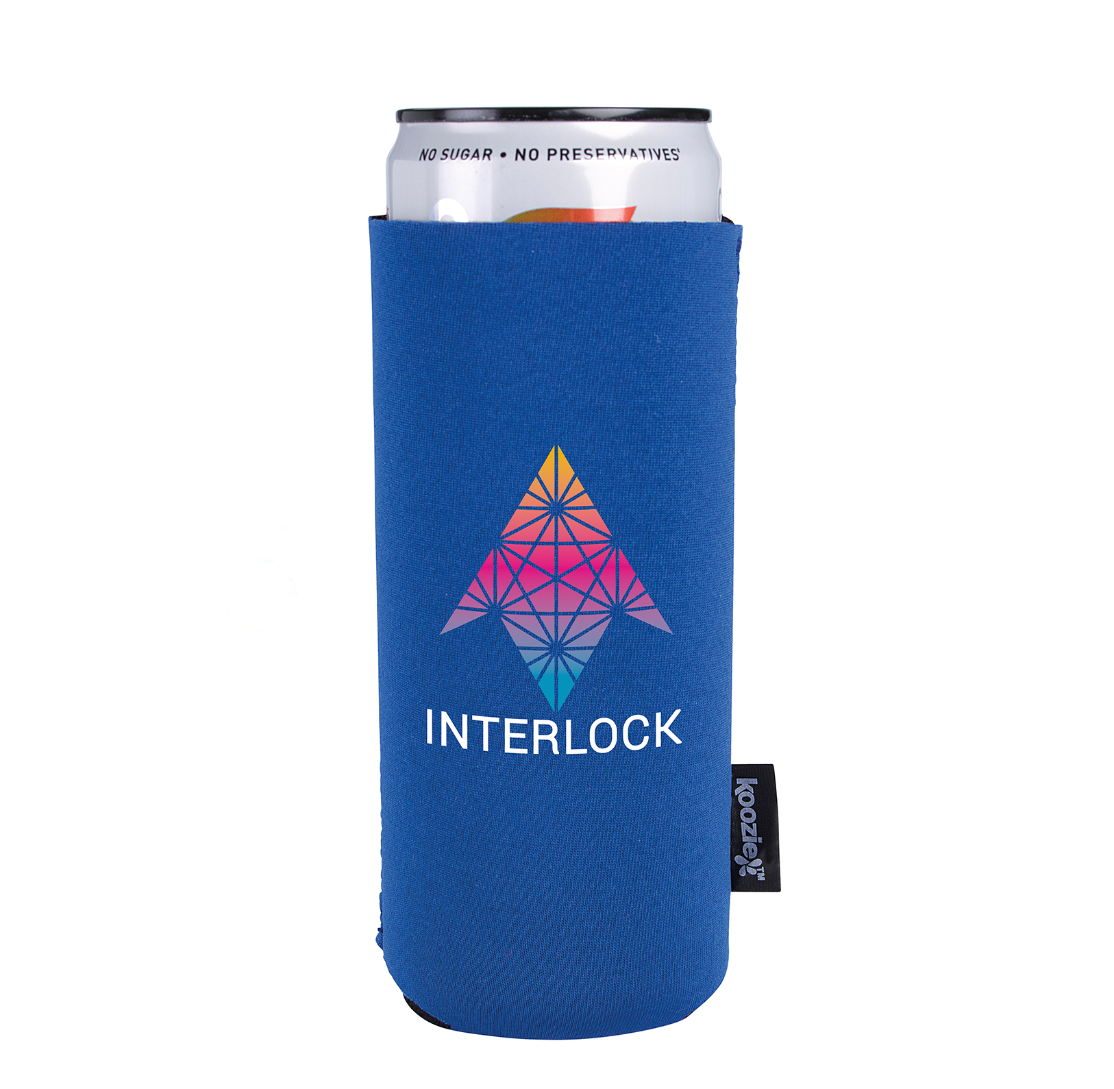 Slim Can Koozie Branded Promotional Custom Drinkware