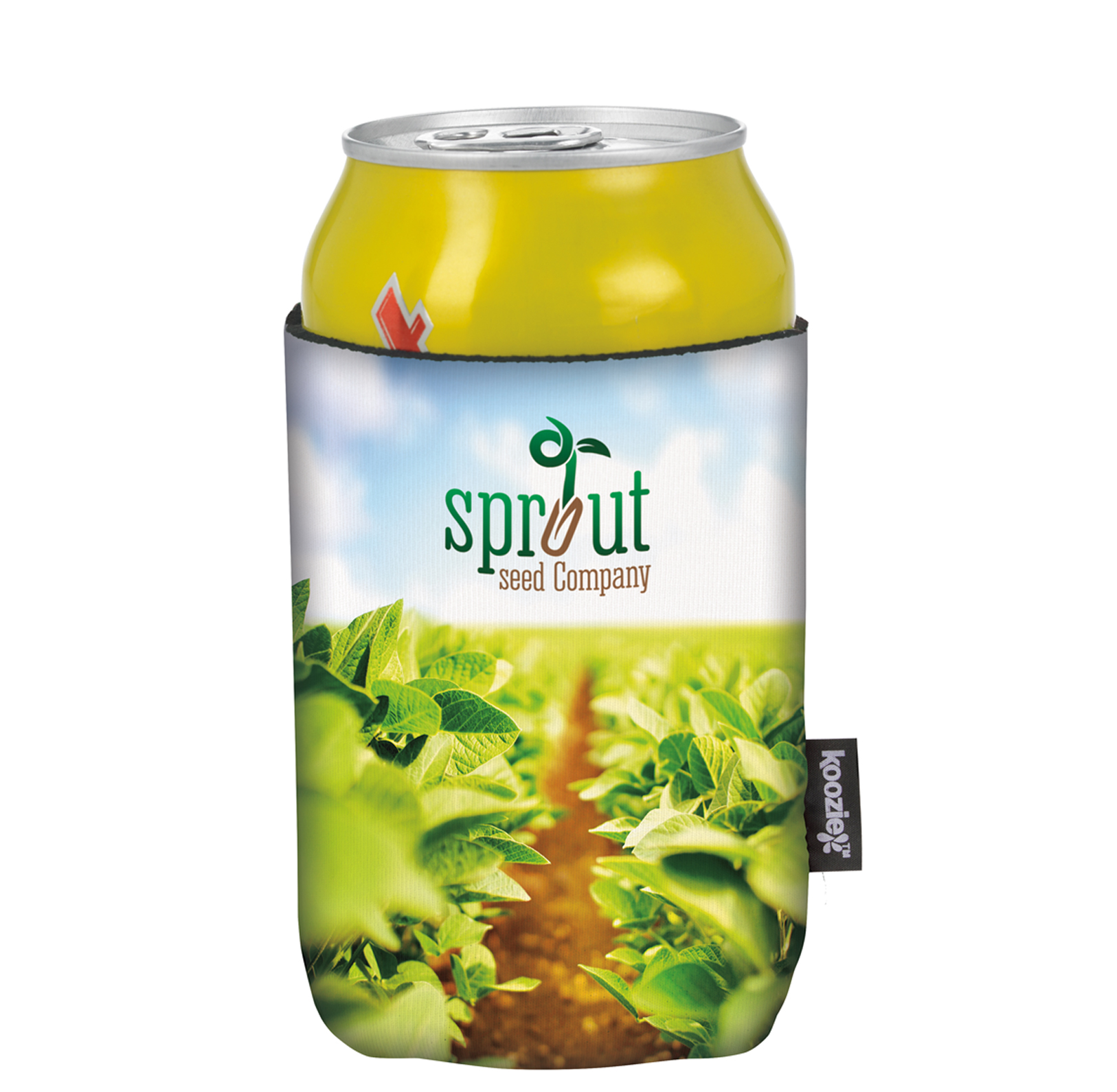 Full Color Neoprene Can Koozie Branded Promotional Custom Coolers