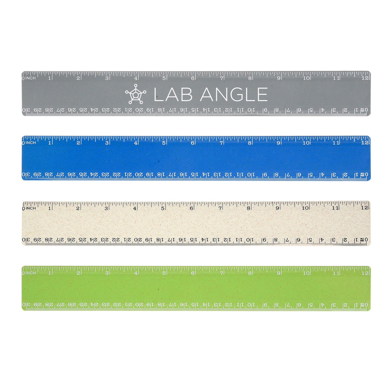 12'' Wheat Ruler - Branded Promotional Custom Desk Accessories - Swag.com