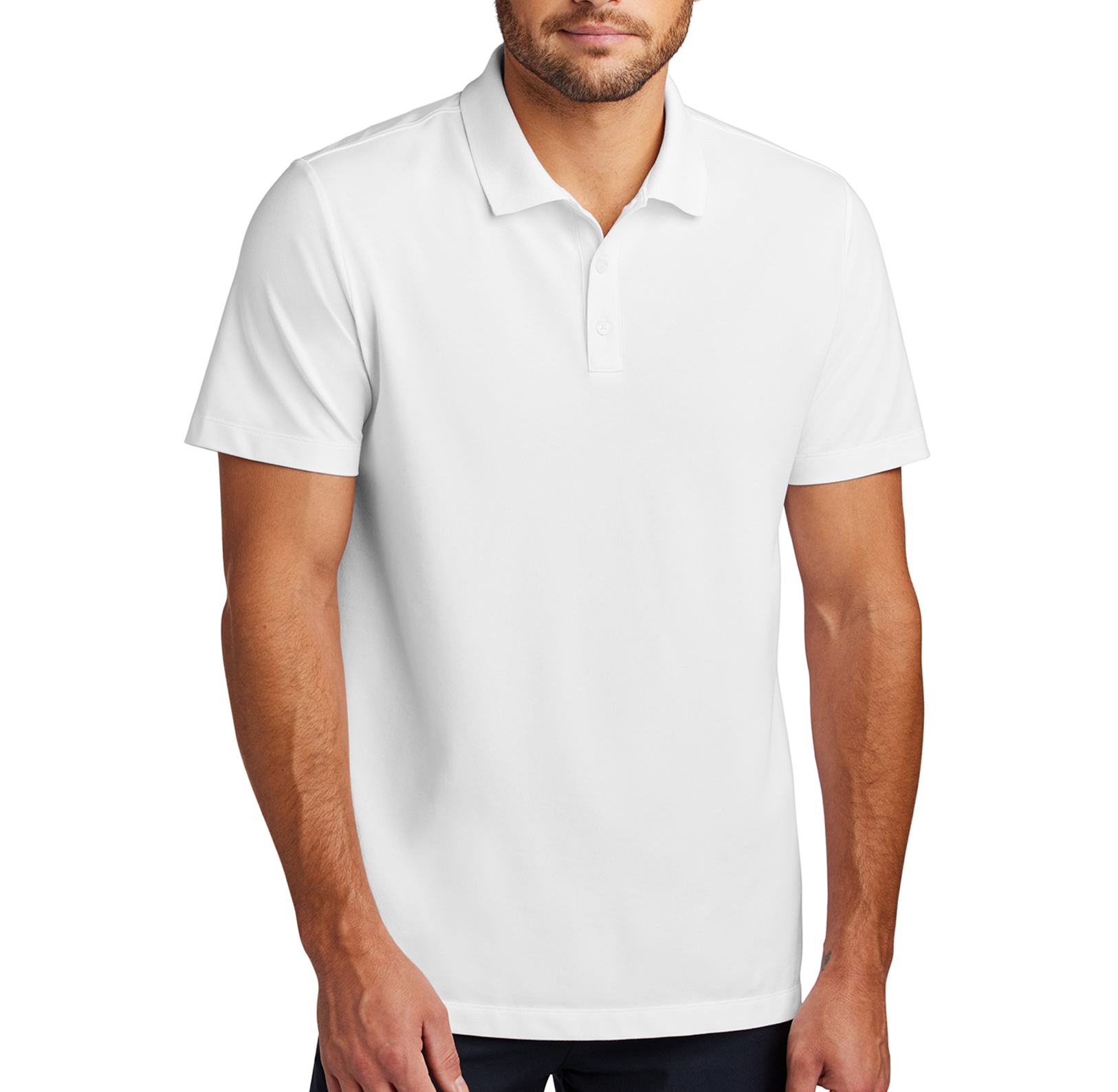 Mercer Modern Tartan Polo Shirt main image 1