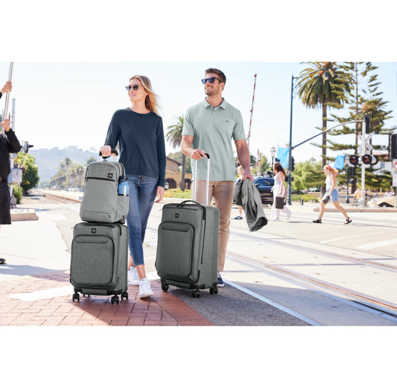 TravisMathew Quad Carry-On Spinner Luggage - Custom Branded