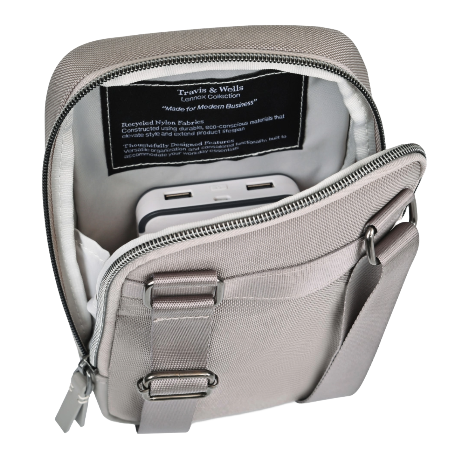 Travis Rothbone Bags Travis & Wells Lennox Crossbody Bag - Custom Branded Promotional ...
