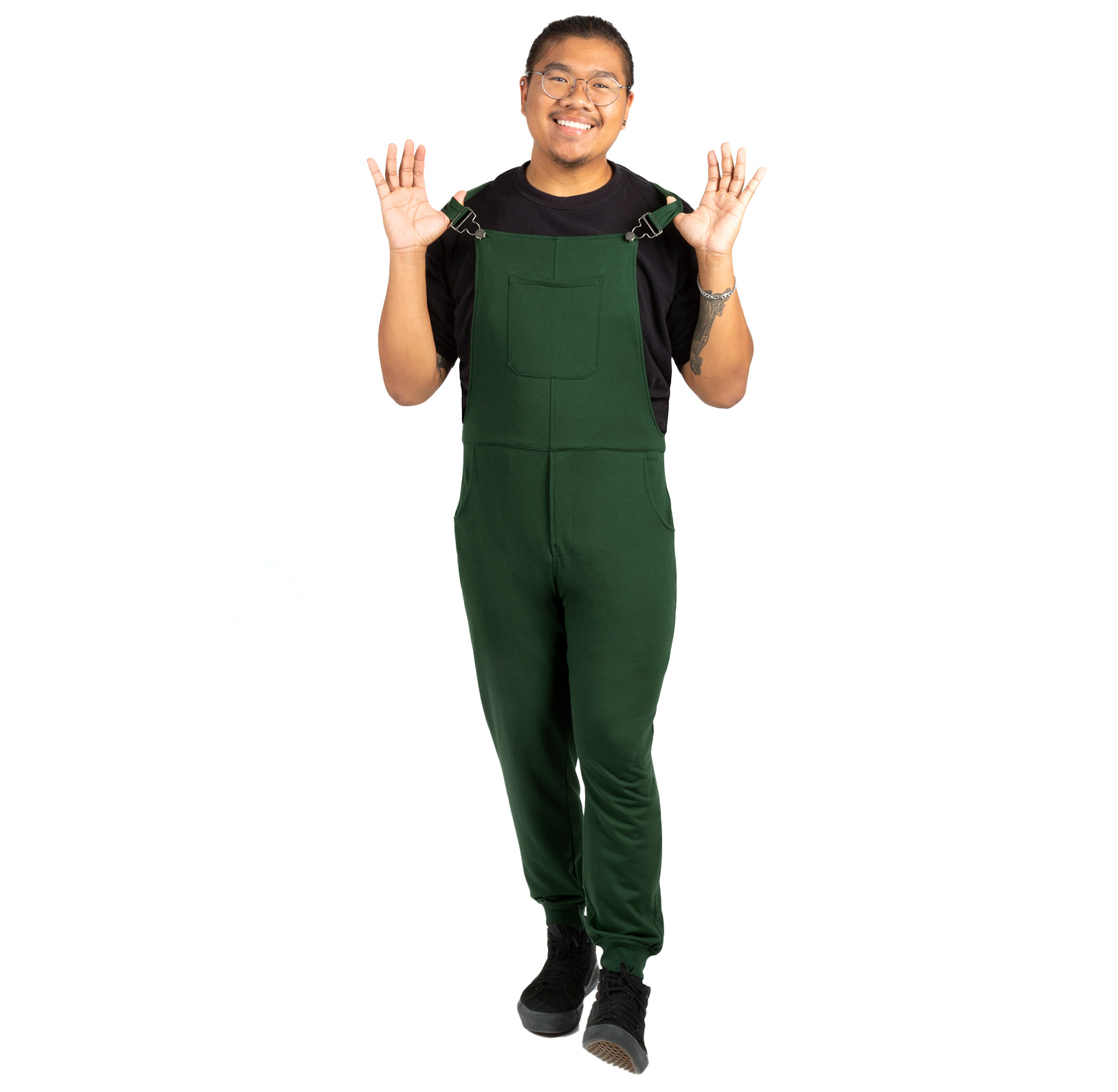 Swoveralls Unisex Sweatpant Overalls Custom Branded Promotional