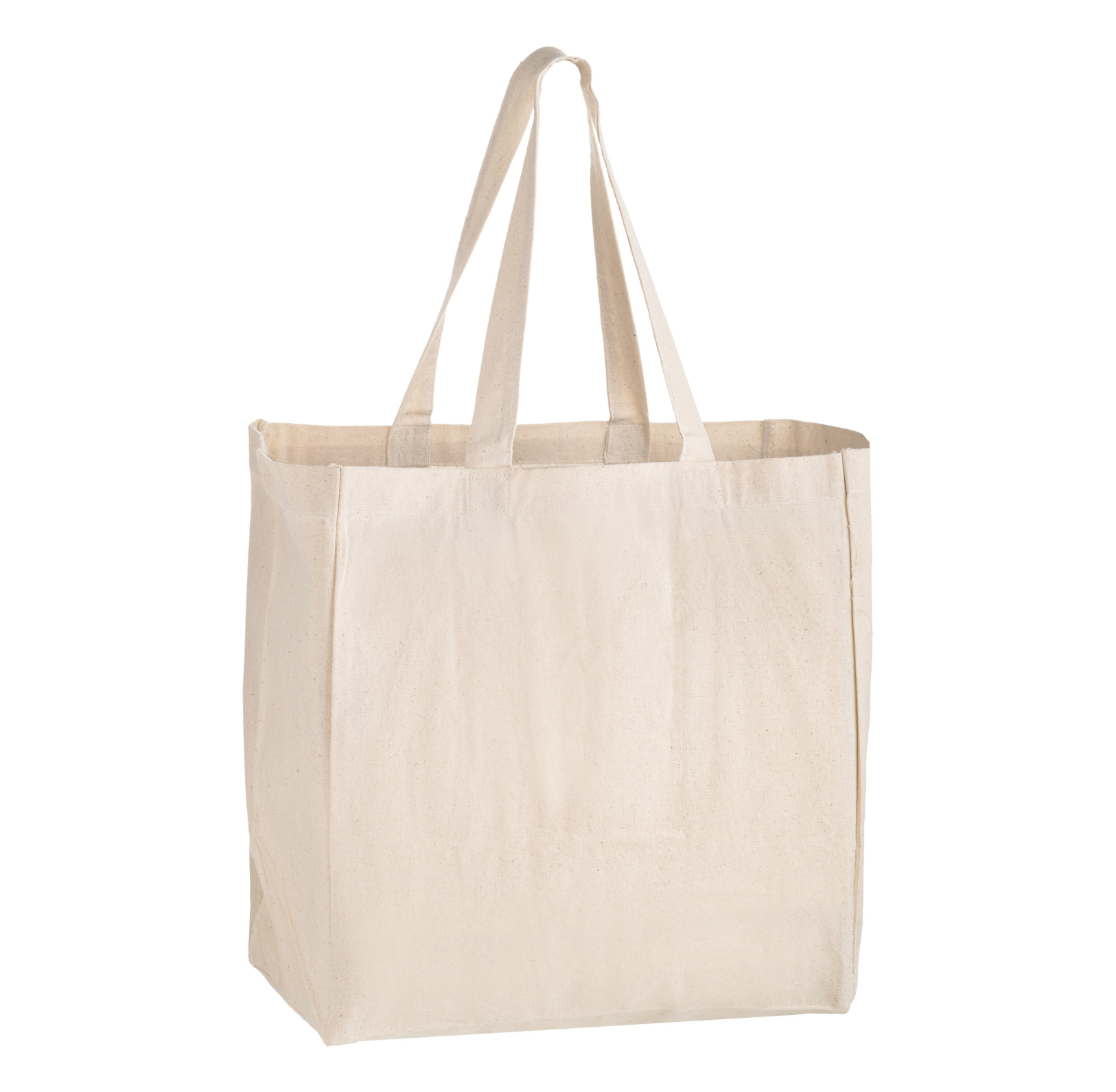 Cotton Canvas Grocery Tote Bag - Custom Branded Promotional Tote Bags ...