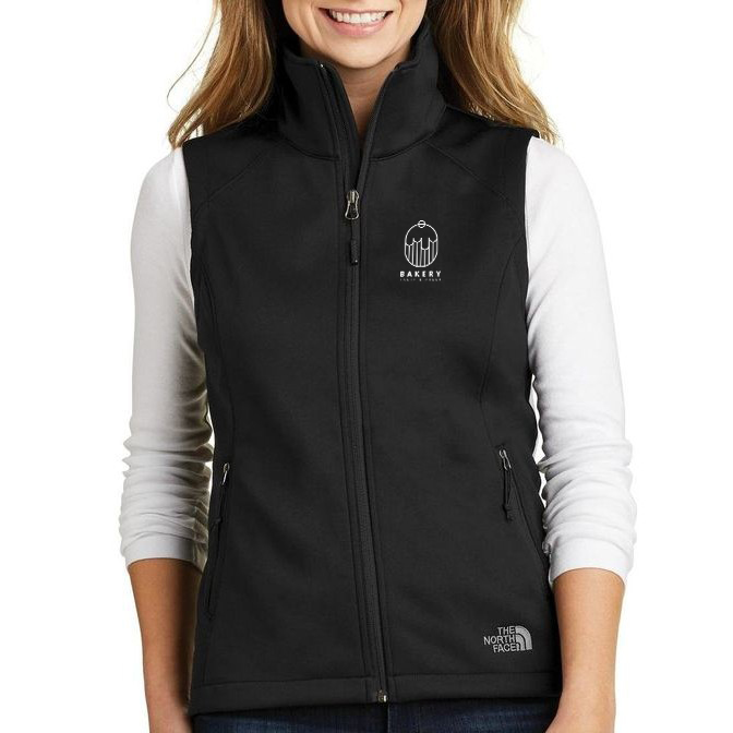 Ladies north face store vest