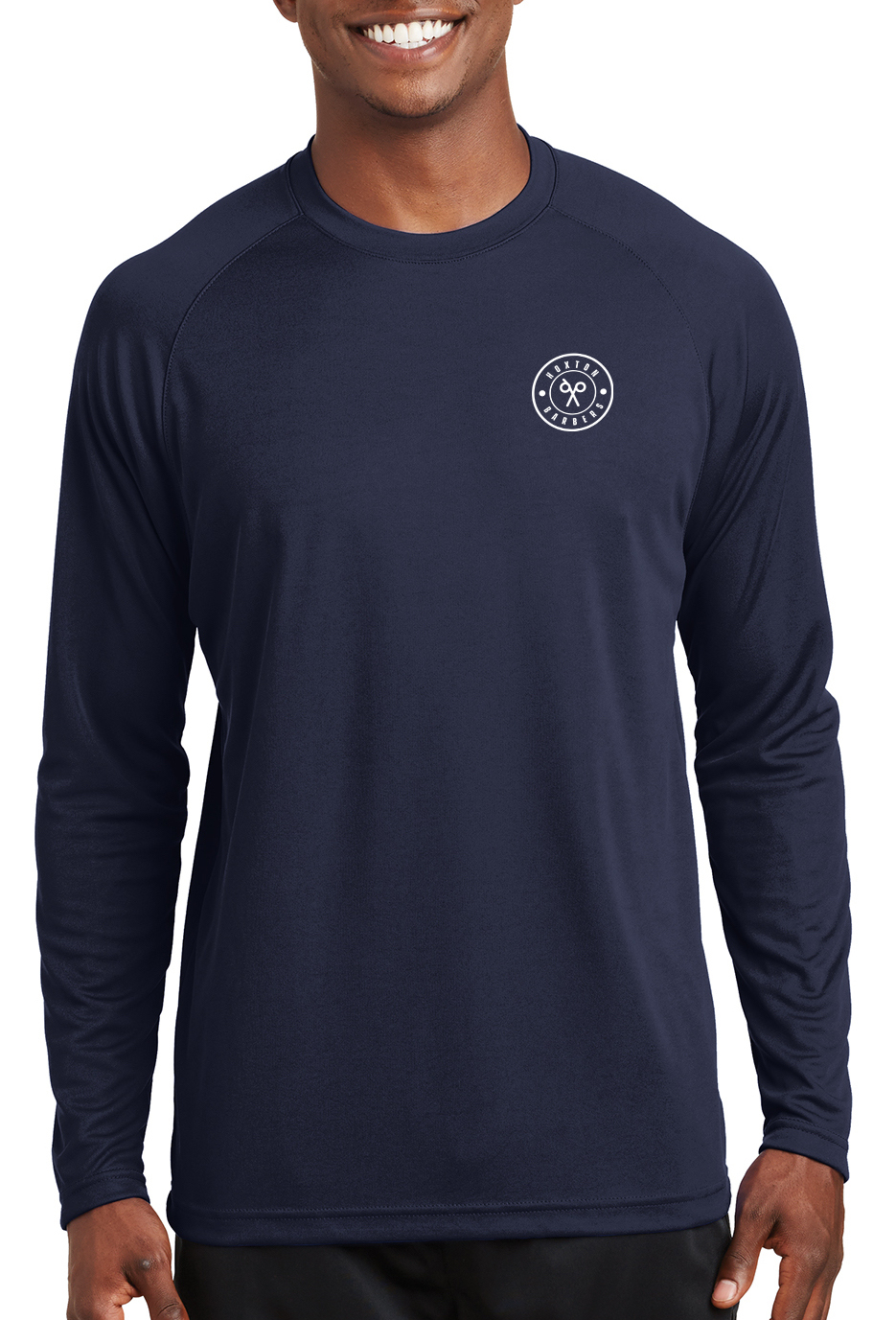 SportTek Unisex Dry Zone Long Sleeve TShirt Custom Branded