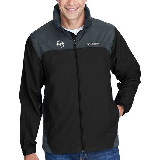 Columbia Men's Glennaker Lake Black/Grill Rain Jacket