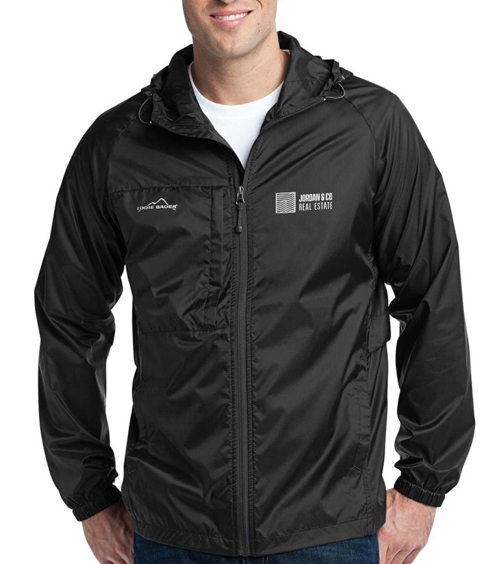 Eddie Bauer Unisex Wind Jacket - Custom Branded Promotional Jackets -  Swag.com