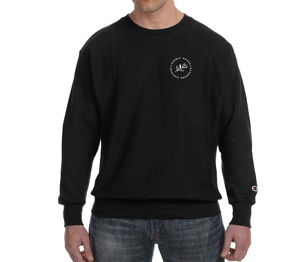 Crewneck on sale champion black