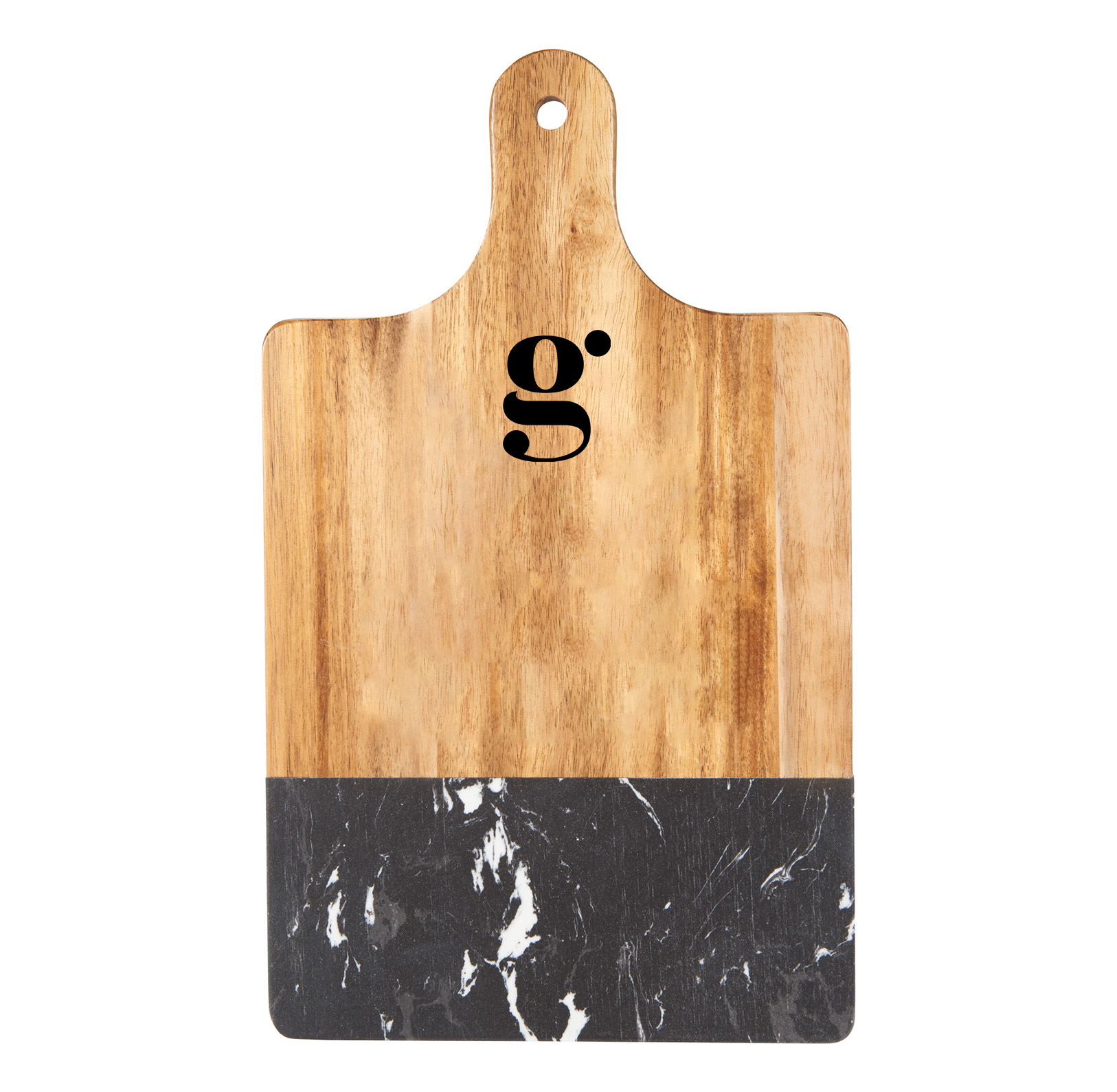 Marble & Wood Cutting Board Custom Branded Promotional Kitchenware