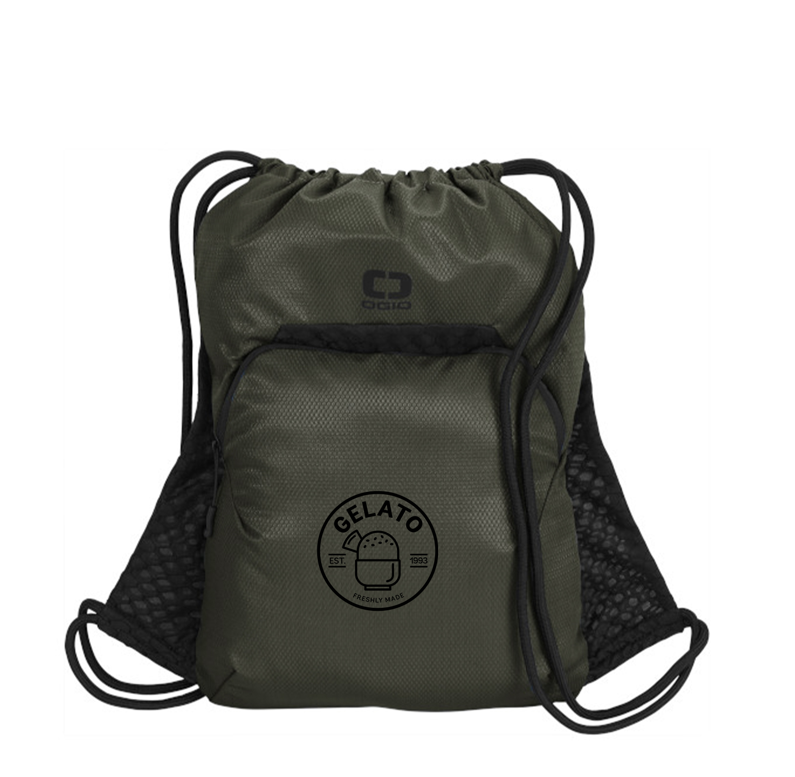 OGIO Cream Drawstring Duffel Backpack Endurance 7.0 Travel Duffel | Duffel Bags | OGIO main image 2