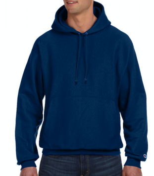 Champion Unisex Reverse Weave Pullover Hoodie, a blank fleece pullover