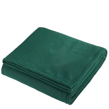 Fleece-Sherpa Blanket customized with a company logo