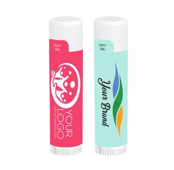 All Natural Lip Balm customized with a company logo