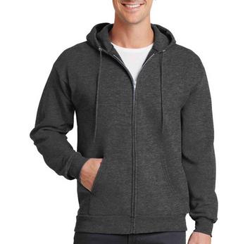 Port & Company Unisex Core Fleece Zip Hoodie