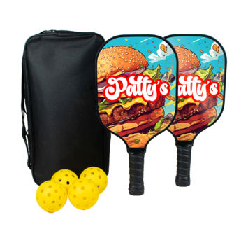Fiberglass Pickleball Paddle Set as a corporate gift