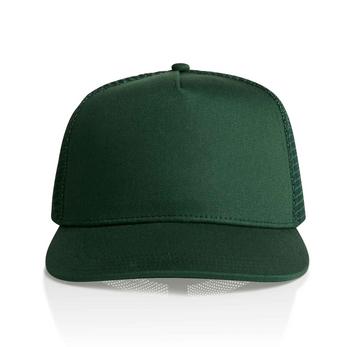 AS Colour Stock trucker hat with cotton front and mesh back